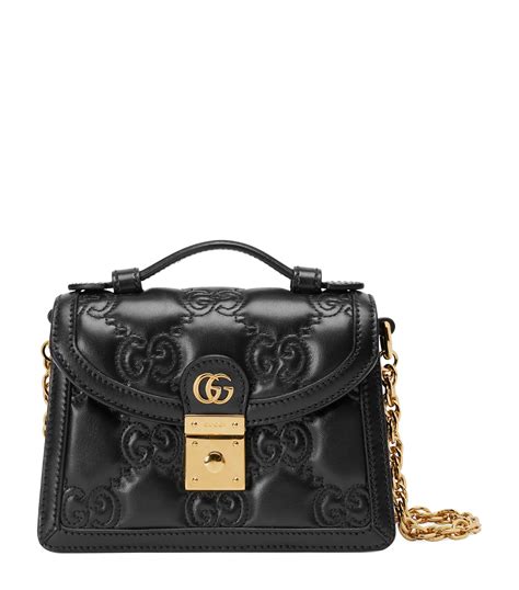 gucci matelasse small|GG matelassé small top handle bag .